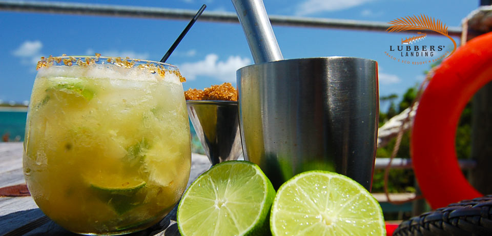The Cabaroska... fresh muddled limes and pure cane sugar!