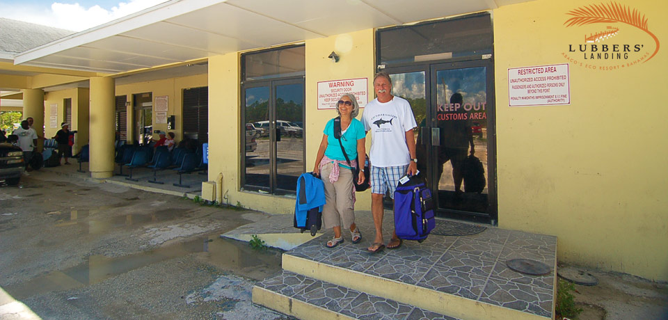 You just arrived at Marsh Harbour Airport Abaco Bahamas