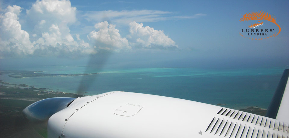 Flights to Marsh Harbour Abaco Bahamas on the way to Lubbers' Landing